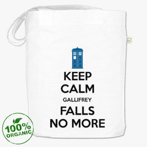 Сумка шоппер с принтом GALLIFREY FALLS NO MORE