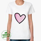 Женская футболка органик