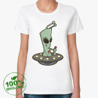 Женская футболка органик