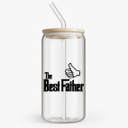 Банка с бамбуковой крышкой