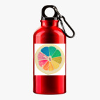 Металлическая бутылка 400 мл UV-DTF