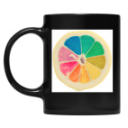 Кружка цветная UV-DTF