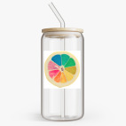 Банка с бамбуковой крышкой