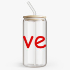 Банка с бамбуковой крышкой