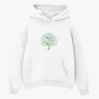 Толстовка худи оверсайз