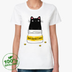 Женская футболка органик