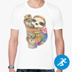 Мужская спортивная футболка