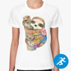 Женская спортивная футболка