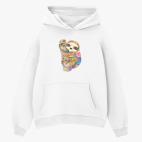 Толстовка худи оверсайз