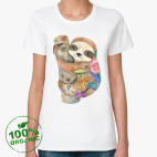 Женская футболка органик