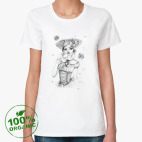 Женская футболка органик