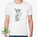 Мужская футболка органик