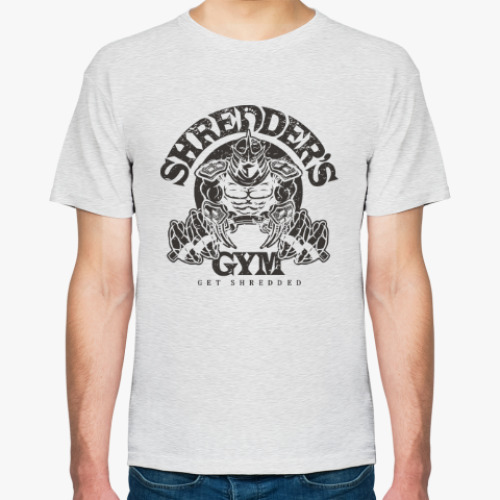 Футболка с принтом Shredders Gym
