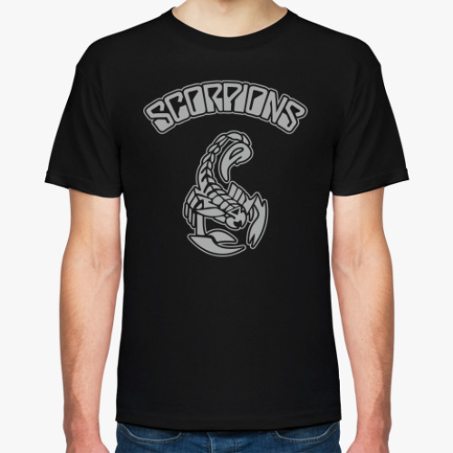 Футболка с принтом Scorpions