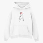 Толстовка худи оверсайз