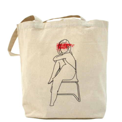 Сумка шоппер с принтом Яркий акцент