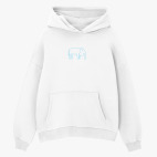 Толстовка худи оверсайз