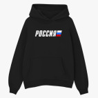 Толстовка худи оверсайз