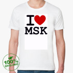 Мужская футболка органик