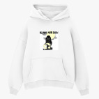 Толстовка худи оверсайз