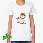 Женская футболка органик