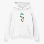 Толстовка худи оверсайз