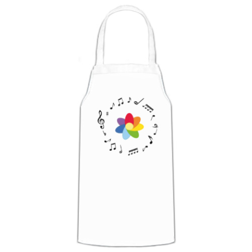 Фартук Музыка цвета