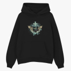 Толстовка худи оверсайз