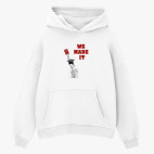 Толстовка худи оверсайз