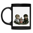 Кружка цветная UV-DTF