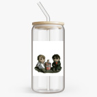 Банка с бамбуковой крышкой