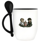 Кружка с ложкой