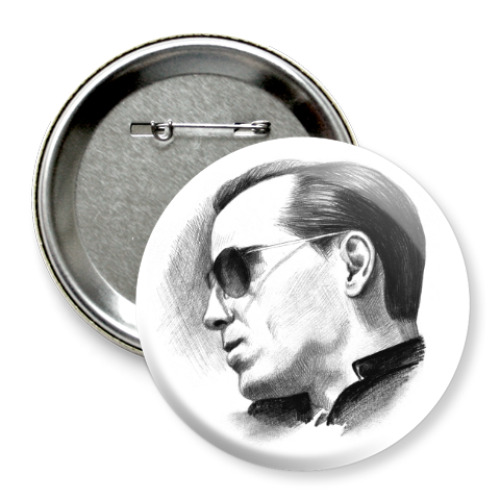 Значок 75мм с принтом James Moriarty