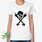 Женская футболка органик