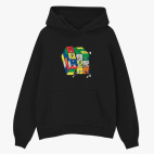 Толстовка худи оверсайз