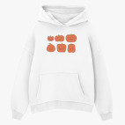 Толстовка худи оверсайз