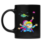 Кружка цветная UV-DTF