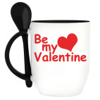 Кружка с ложкой