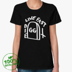 Женская футболка органик