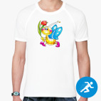 Мужская спортивная футболка