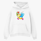 Толстовка худи оверсайз