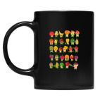 Кружка цветная UV-DTF