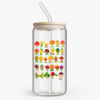 Банка с бамбуковой крышкой