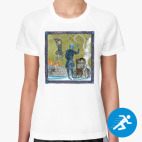 Женская спортивная футболка