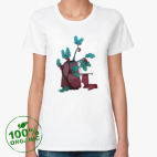 Женская футболка органик