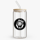 Банка с бамбуковой крышкой