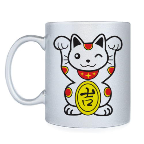 Кружка с принтом Японский талисман
