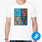 Мужская спортивная футболка