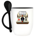 Кружка с ложкой