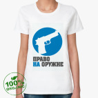 Женская футболка органик